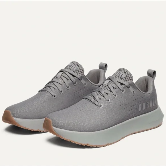 NOBULL Men\'s 10 Grey Ripstop Runner Training Gym Workout Athletic Gum Sole Shoes Nobull gum ripstop runner - Gem main image 4